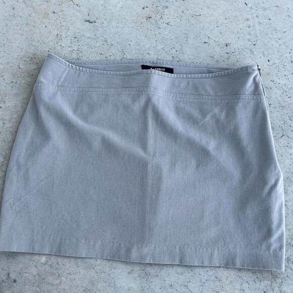 VIntage Express Mini Skirt Y2K 90s Skirt Women's 8 - Picture 2 of 7